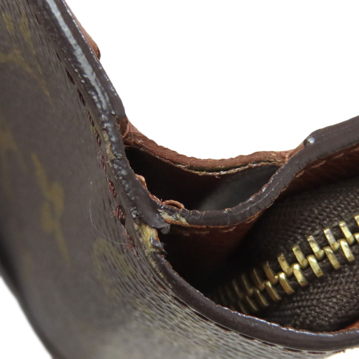 LOUIS VUITTON ルイヴィトン M61667 コンパクトジップ 二つ折り財布（小銭入れあり） モノグラムキャンバス レディース 中古