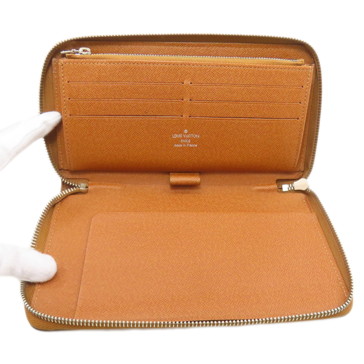 LOUIS VUITTON ルイヴィトン ジッピー・オーガナイザー 長財布（小銭入れあり） エピ レディース 中古