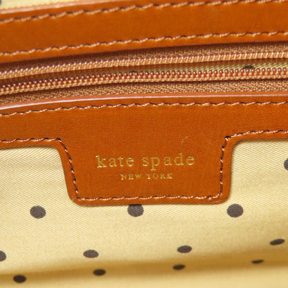 kate spade ケイトスペード ロゴ ハンドバッグ レザー レディース 中古