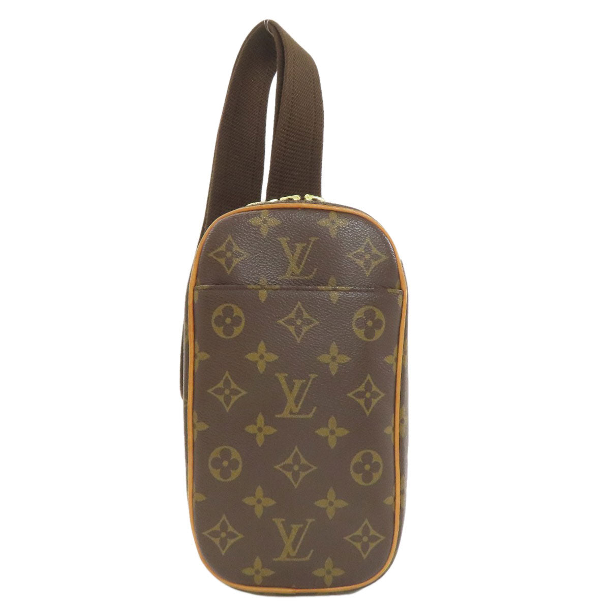 LOUIS VUITTON ルイヴィトン M51870 ポシェット・ガンジュ ボディバッグ モノグラムキャンバス レディース 中古
