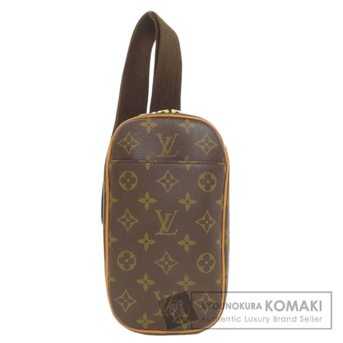 LOUIS VUITTON ルイヴィトン M51870 ポシェット・ガンジュ ボディバッグ モノグラムキャンバス レディース 中古