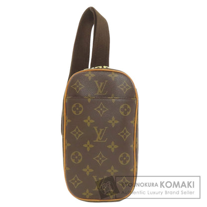 LOUIS VUITTON ルイヴィトン M51870 ポシェット・ガンジュ ボディバッグ モノグラムキャンバス レディース 中古