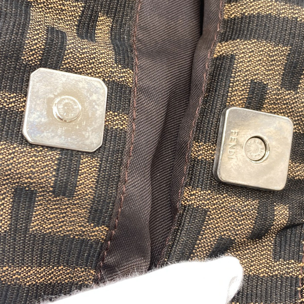 フェンディ ズッカ柄 ハンドバッグ 中古 商品画像11