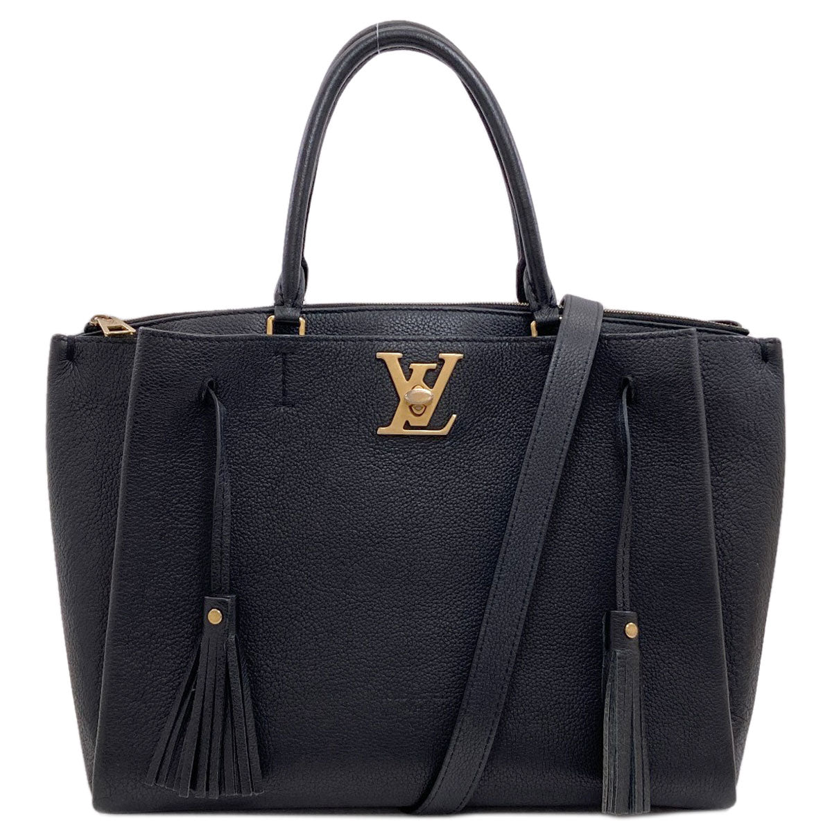 LOUIS VUITTON ルイヴィトン M54569 ロックミート ハンドバッグ カーフ レディース 中古