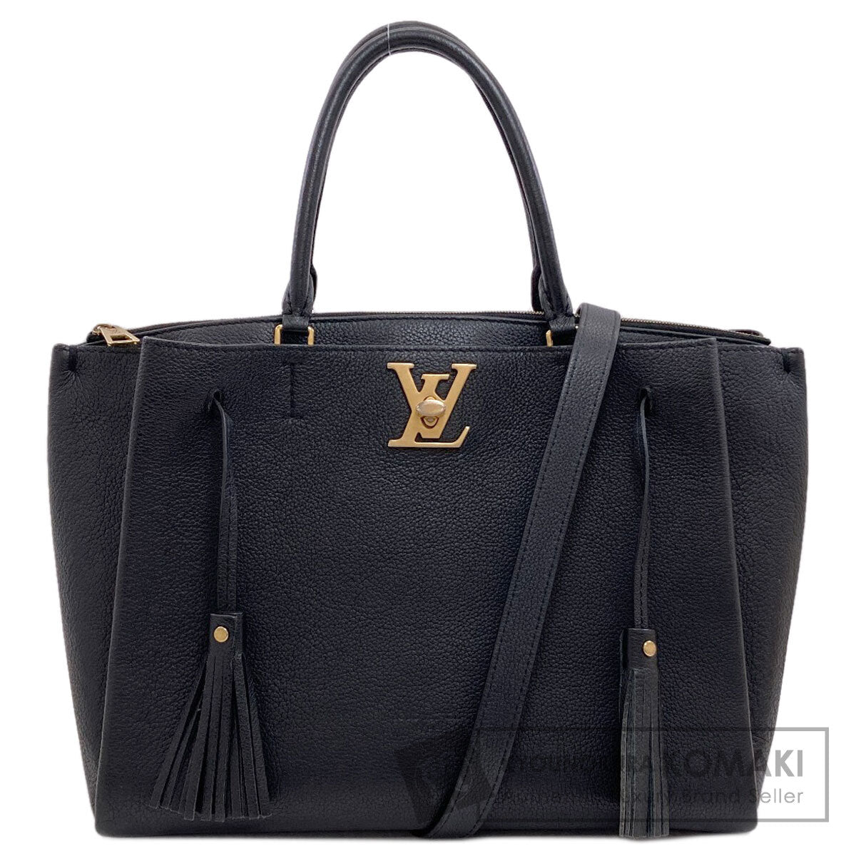 LOUIS VUITTON ルイヴィトン M54569 ロックミート ハンドバッグ カーフ レディース 中古