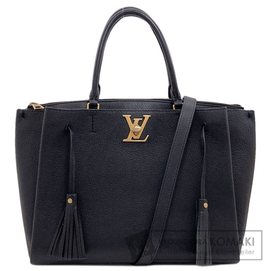 LOUIS VUITTON ルイヴィトン M54569 ロックミート ハンドバッグ カーフ レディース 中古