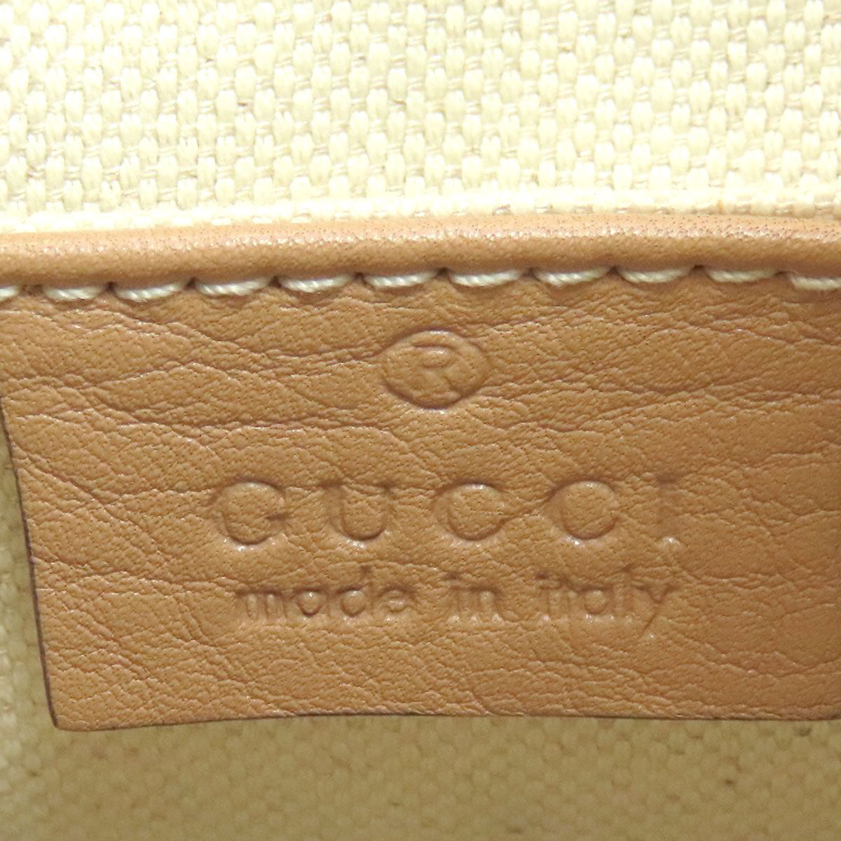 GUCCI グッチ 370833 バンブー フリンジ リュック・デイパック カーフ レディース 中古