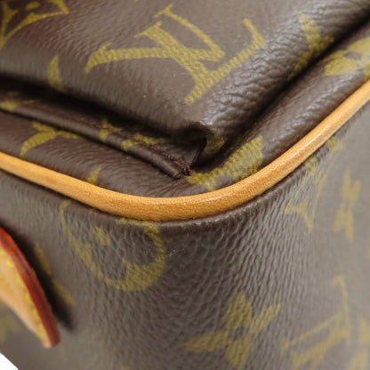 LOUIS VUITTON ルイヴィトン M51164 ヴィヴァ・シテMM ショルダーバッグ モノグラムキャンバス レディース 中古