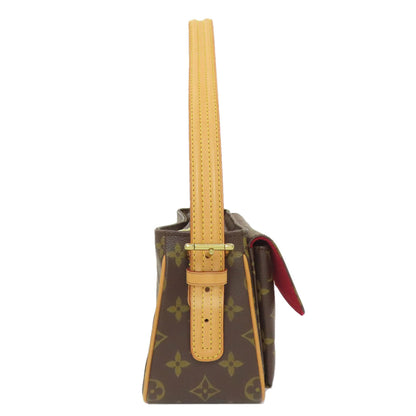 LOUIS VUITTON ルイヴィトン M51164 ヴィヴァ・シテMM ショルダーバッグ モノグラムキャンバス レディース 中古