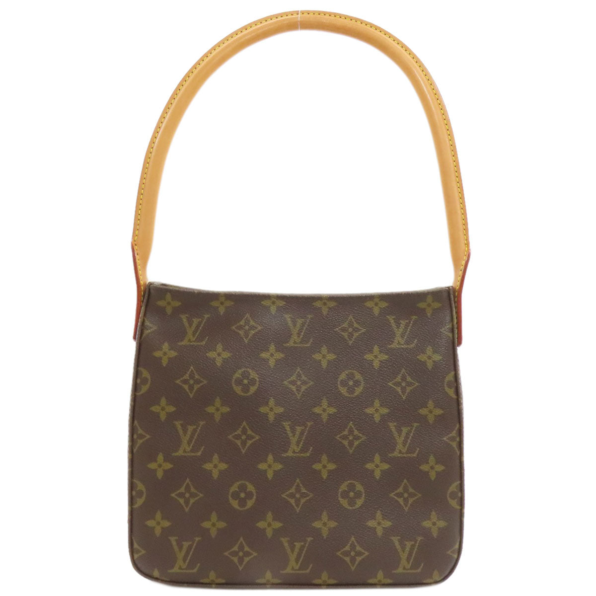 LOUIS VUITTON ルイヴィトン M51146 ルーピングMM ハンドバッグ モノグラムキャンバス レディース 中古