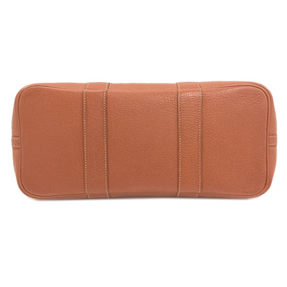 HERMES エルメス ガーデンパーティTPM シルバー金具 ハンドバッグ トワルオフィシェ レディース 中古