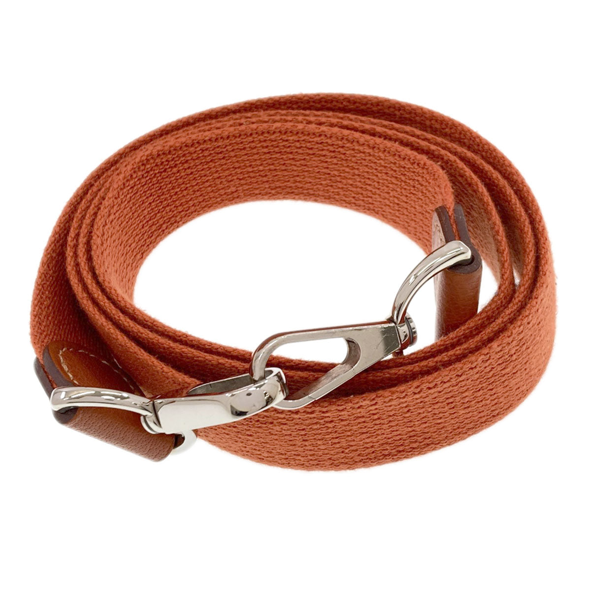 HERMES エルメス ガーデンパーティTPM シルバー金具 ハンドバッグ トワルオフィシェ レディース 中古