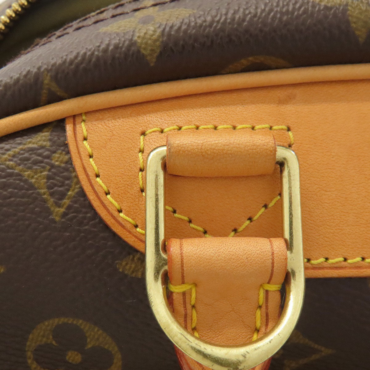 LOUIS VUITTON ルイヴィトン M42228 トゥルーヴィル ハンドバッグ モノグラムキャンバス レディース 中古