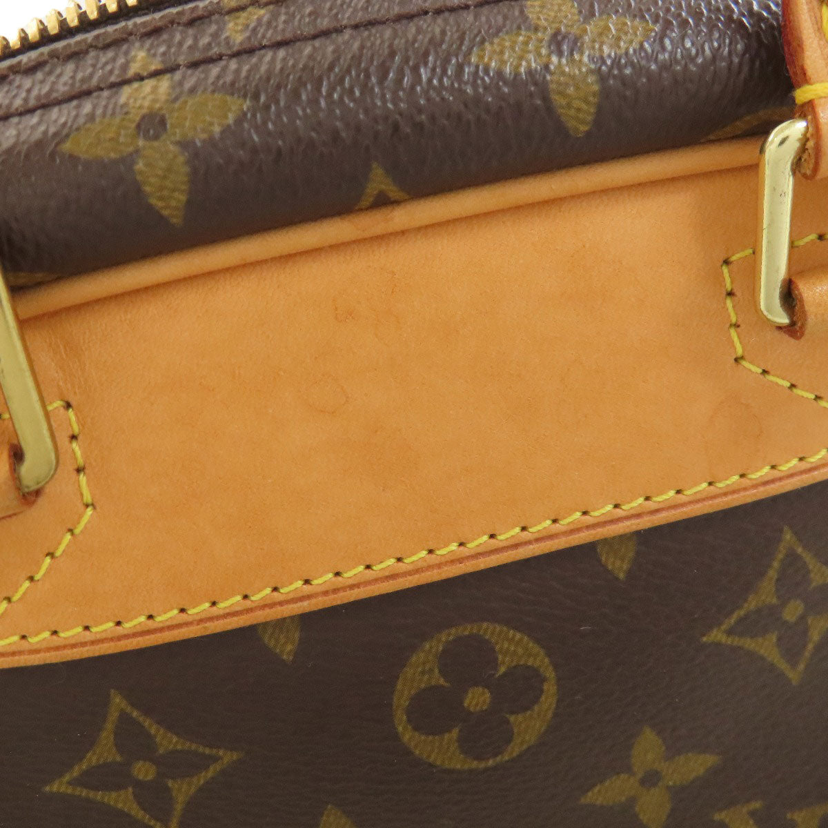 LOUIS VUITTON ルイヴィトン M42228 トゥルーヴィル ハンドバッグ モノグラムキャンバス レディース 中古