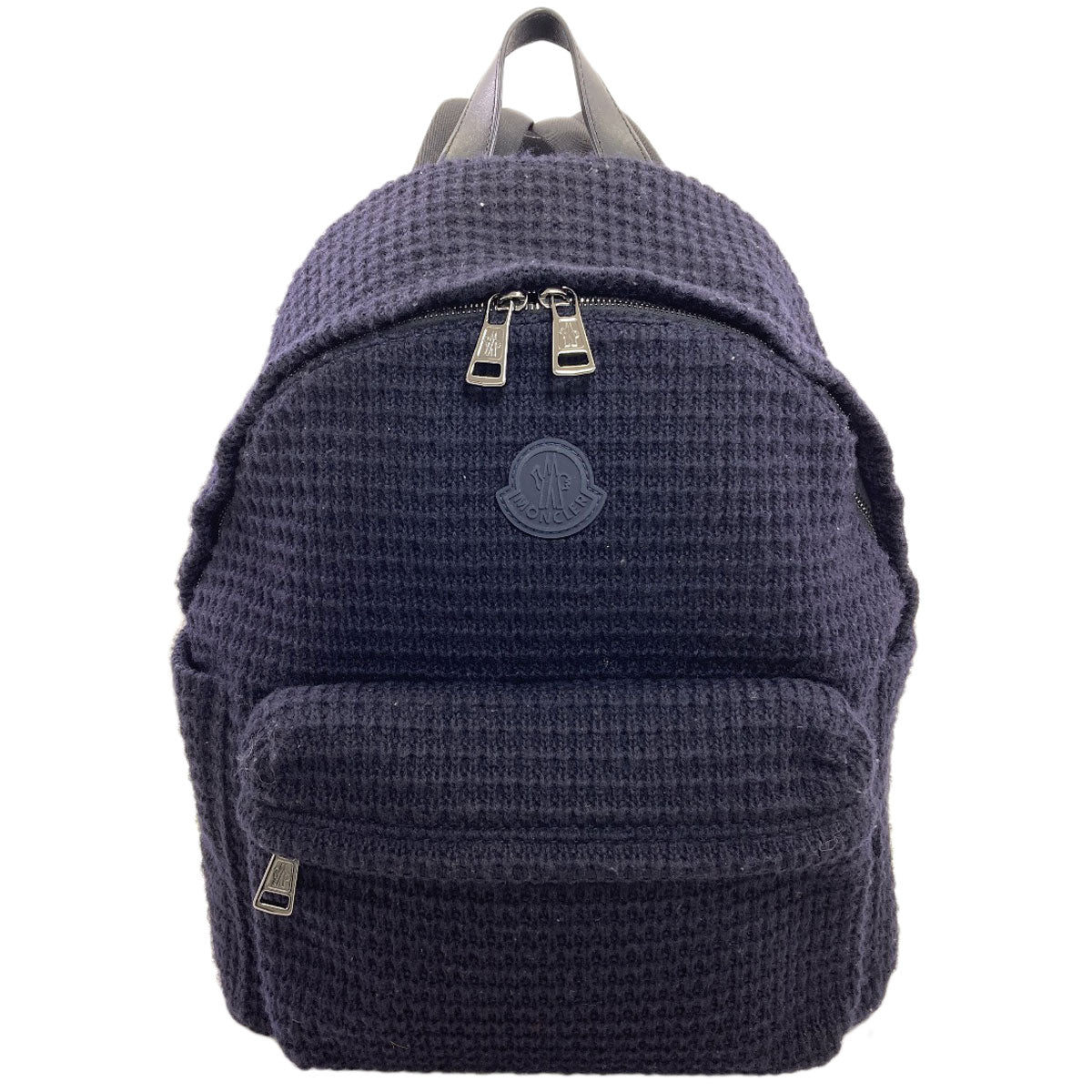 MONCLER モンクレール ロゴ リュック・デイパック ウール レディース 中古