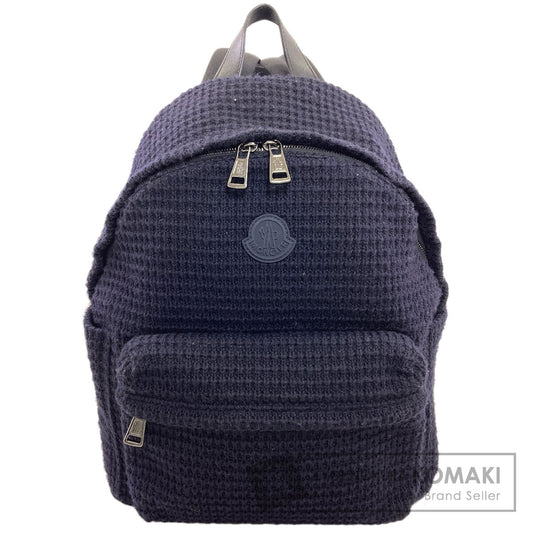 MONCLER モンクレール ロゴ リュック・デイパック ウール レディース 中古