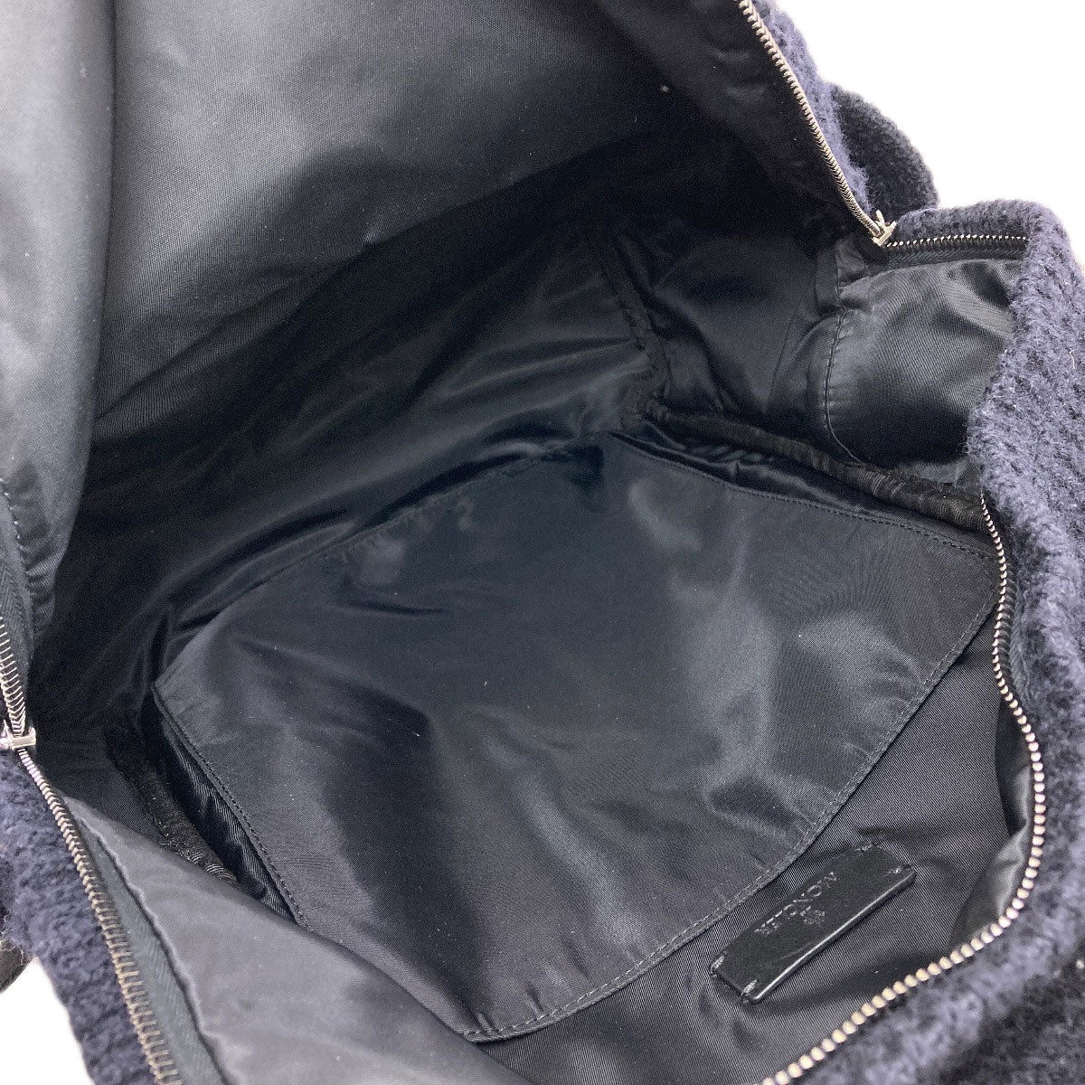 MONCLER モンクレール ロゴ リュック・デイパック ウール レディース 中古