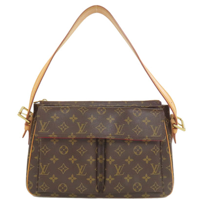 LOUIS VUITTON ルイヴィトン M51163 ヴィバ・シテGM ハンドバッグ モノグラムキャンバス レディース 中古