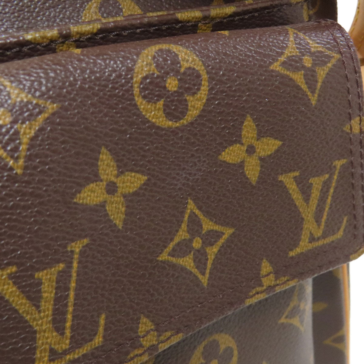 LOUIS VUITTON ルイヴィトン M51163 ヴィバ・シテGM ハンドバッグ モノグラムキャンバス レディース 中古