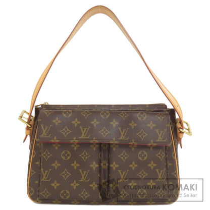 LOUIS VUITTON ルイヴィトン M51163 ヴィバ・シテGM ハンドバッグ モノグラムキャンバス レディース 中古