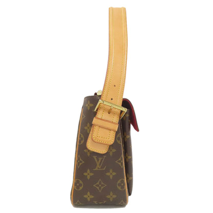 LOUIS VUITTON ルイヴィトン M51163 ヴィバ・シテGM ハンドバッグ モノグラムキャンバス レディース 中古
