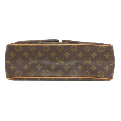LOUIS VUITTON ルイヴィトン M51163 ヴィバ・シテGM ハンドバッグ モノグラムキャンバス レディース 中古