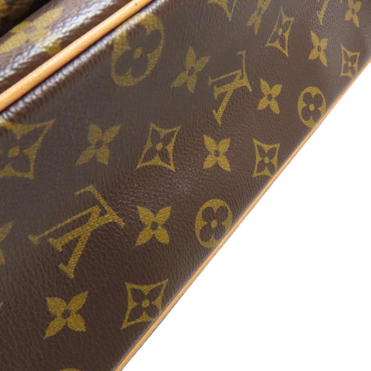 LOUIS VUITTON ルイヴィトン M51163 ヴィバ・シテGM ハンドバッグ モノグラムキャンバス レディース 中古