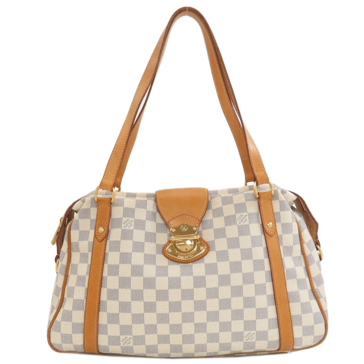LOUIS VUITTON ルイヴィトン N42221 ストレーザーGM トートバッグ ダミエキャンバス レディース 中古