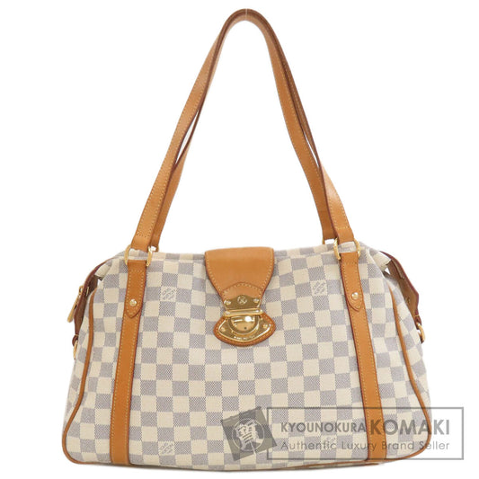LOUIS VUITTON ルイヴィトン N42221 ストレーザーGM トートバッグ ダミエキャンバス レディース 中古
