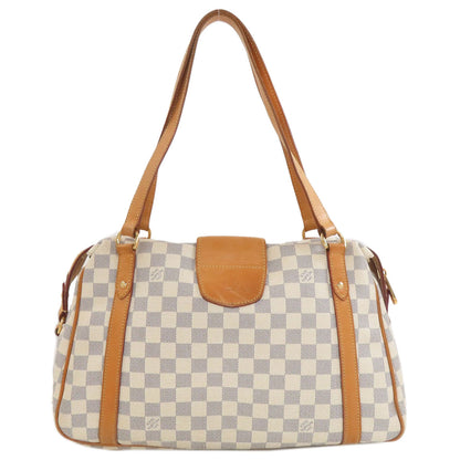 LOUIS VUITTON ルイヴィトン N42221 ストレーザーGM トートバッグ ダミエキャンバス レディース 中古