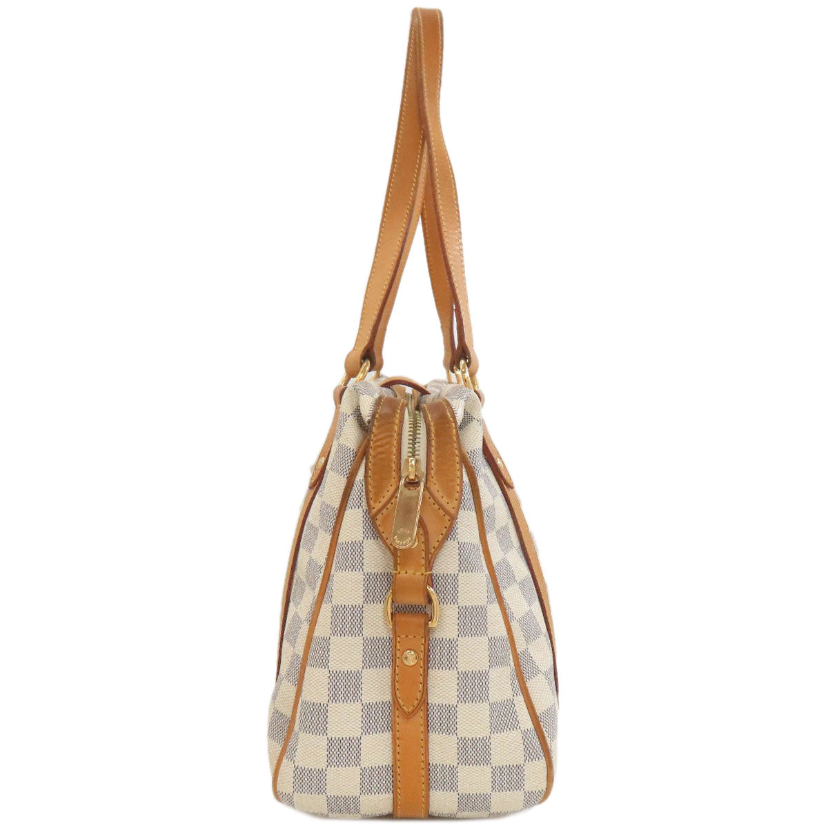 LOUIS VUITTON ルイヴィトン N42221 ストレーザーGM トートバッグ ダミエキャンバス レディース 中古