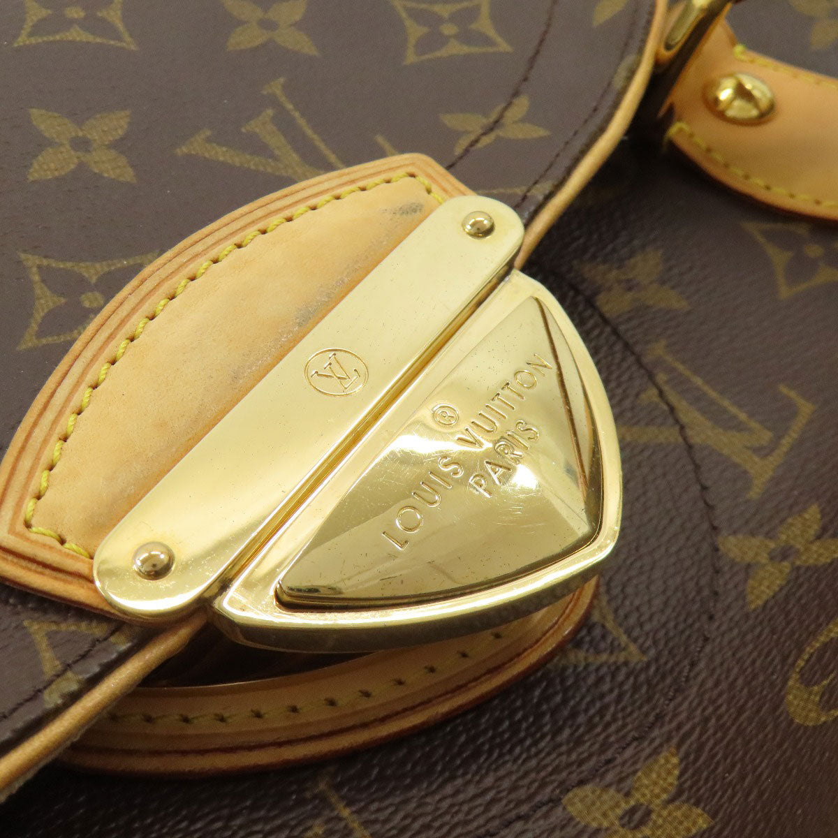 LOUIS VUITTON ルイヴィトン M40120 ヒバリーGM トートバッグ モノグラムキャンバス レディース 中古