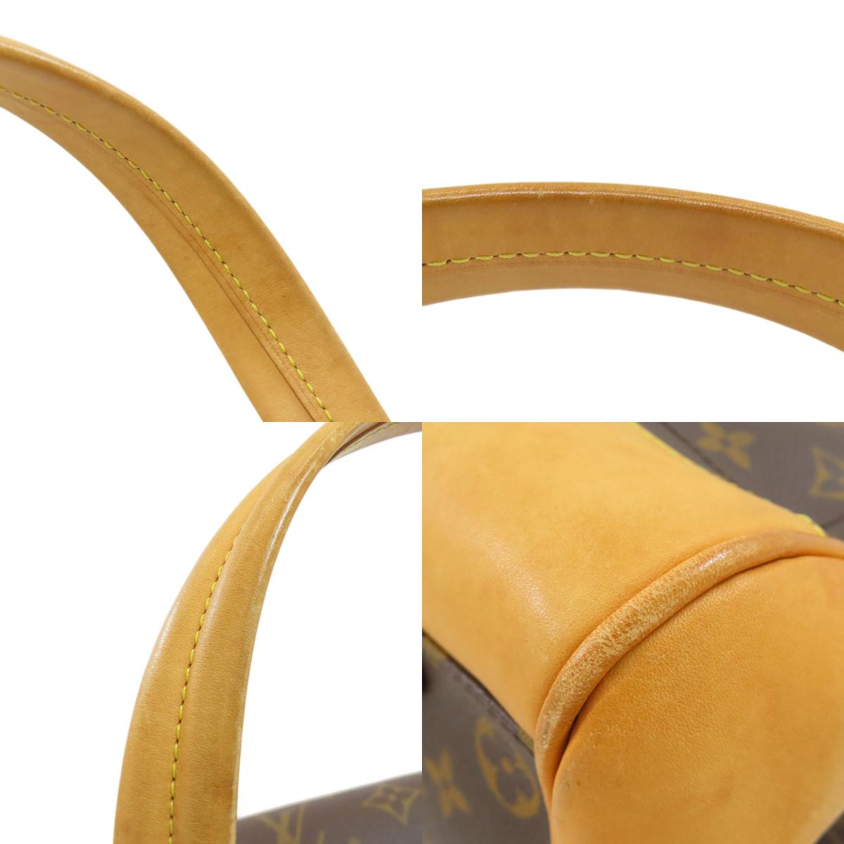 LOUIS VUITTON ルイヴィトン M40120 ヒバリーGM トートバッグ モノグラムキャンバス レディース 中古