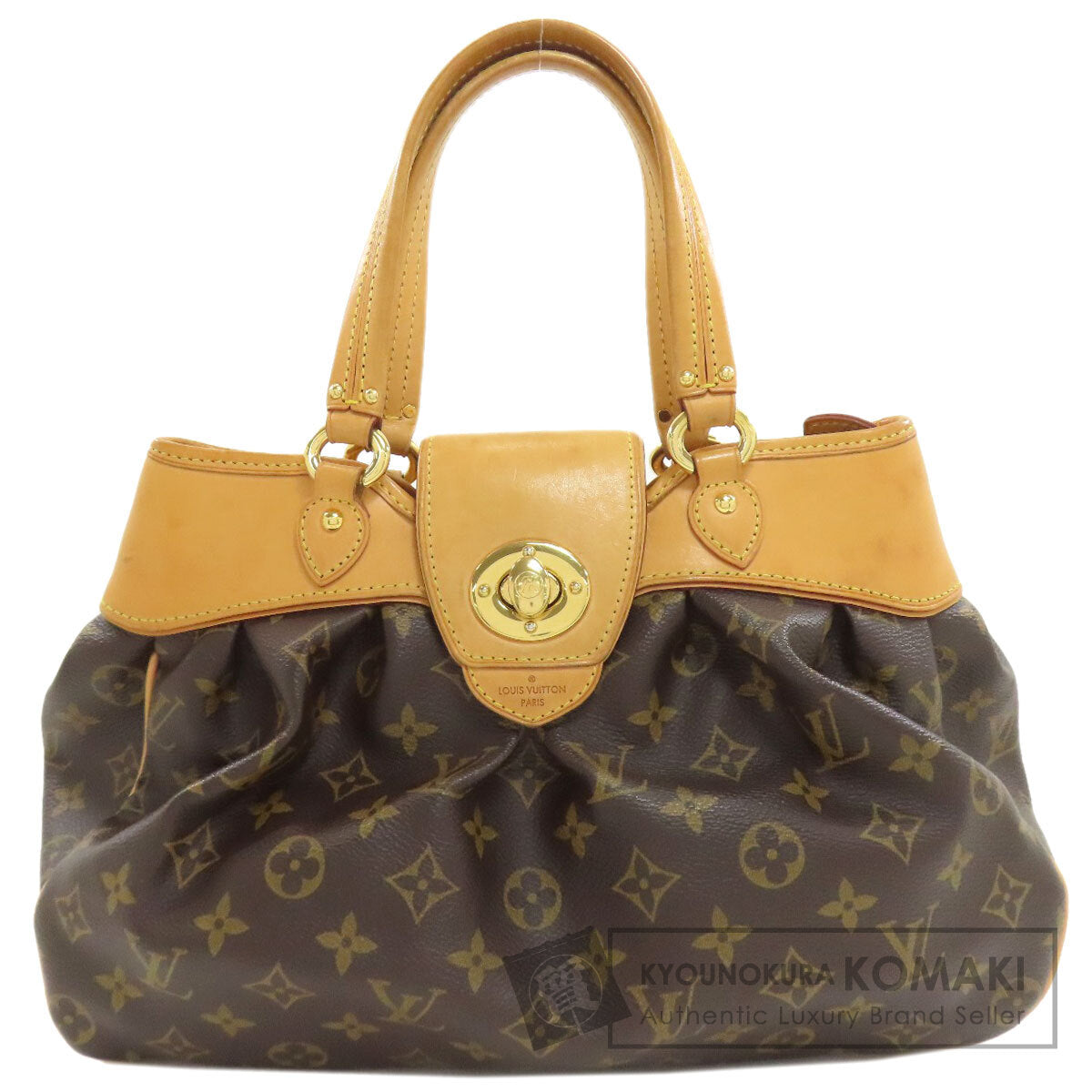 LOUIS VUITTON ルイヴィトン M45715 ボエシPM ハンドバッグ モノグラムキャンバス レディース 中古