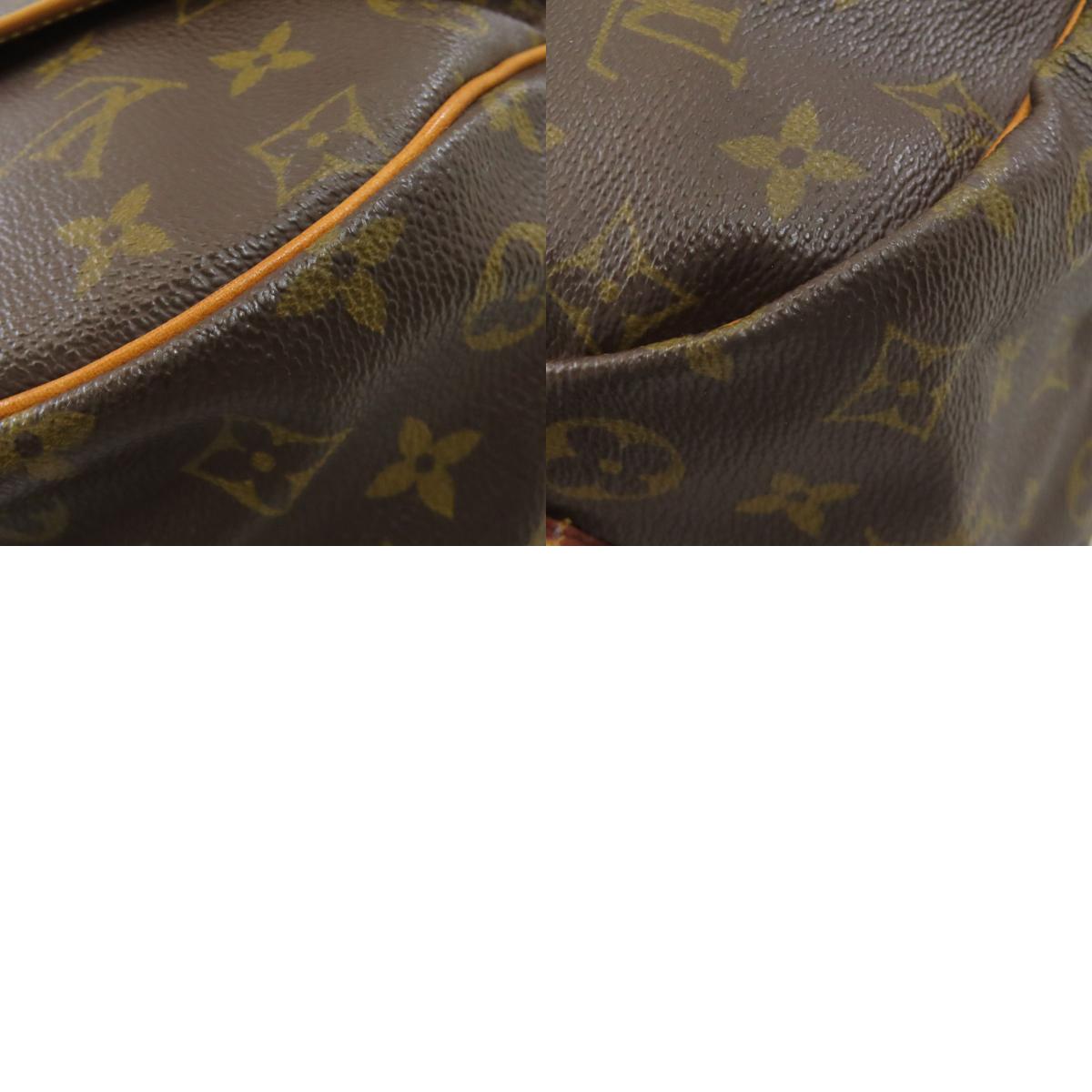 LOUIS VUITTON ルイヴィトン M42254 ソミュール35 ショルダーバッグ モノグラムキャンバス レディース 中古