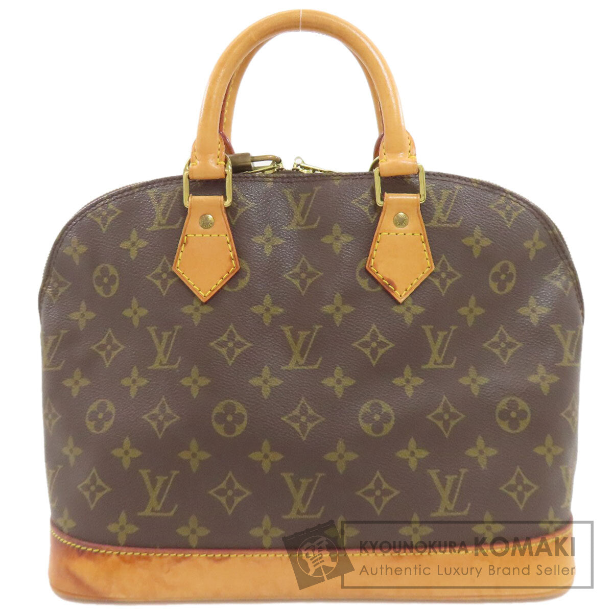 LOUIS VUITTON ルイヴィトン M51130 アルマ ハンドバッグ モノグラムキャンバス レディース 中古