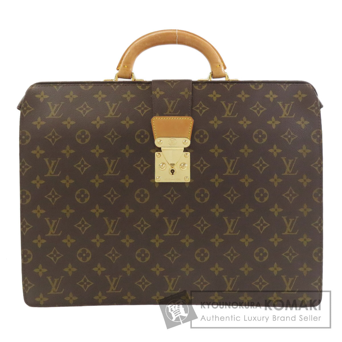 LOUIS VUITTON ルイヴィトン M53305 セルヴィエット フェルモワール ビジネスバッグ モノグラムキャンバス メンズ 中古