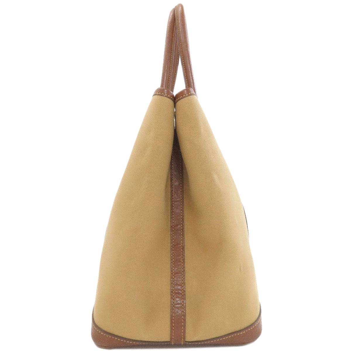 HERMES エルメス ガーデンパーティPM シルバー金具 トートバッグ トワルアッシュ レディース 中古