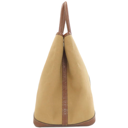 HERMES エルメス ガーデンパーティPM シルバー金具 トートバッグ トワルアッシュ レディース 中古