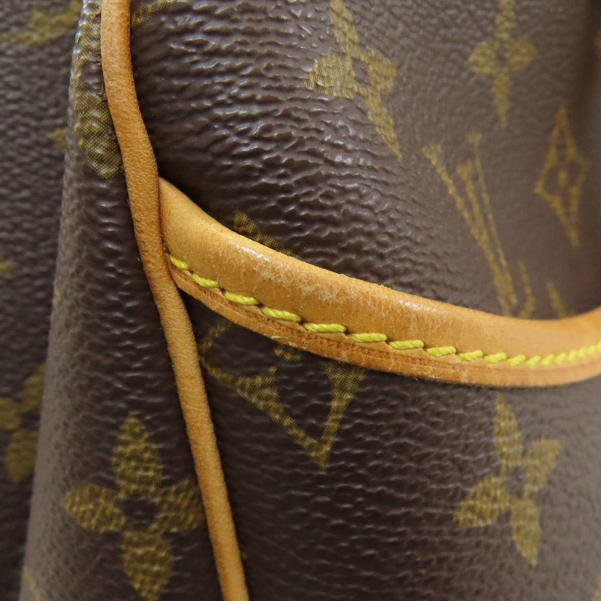 LOUIS VUITTON ルイヴィトン M47270 ドーヴィル ハンドバッグ モノグラムキャンバス レディース 中古