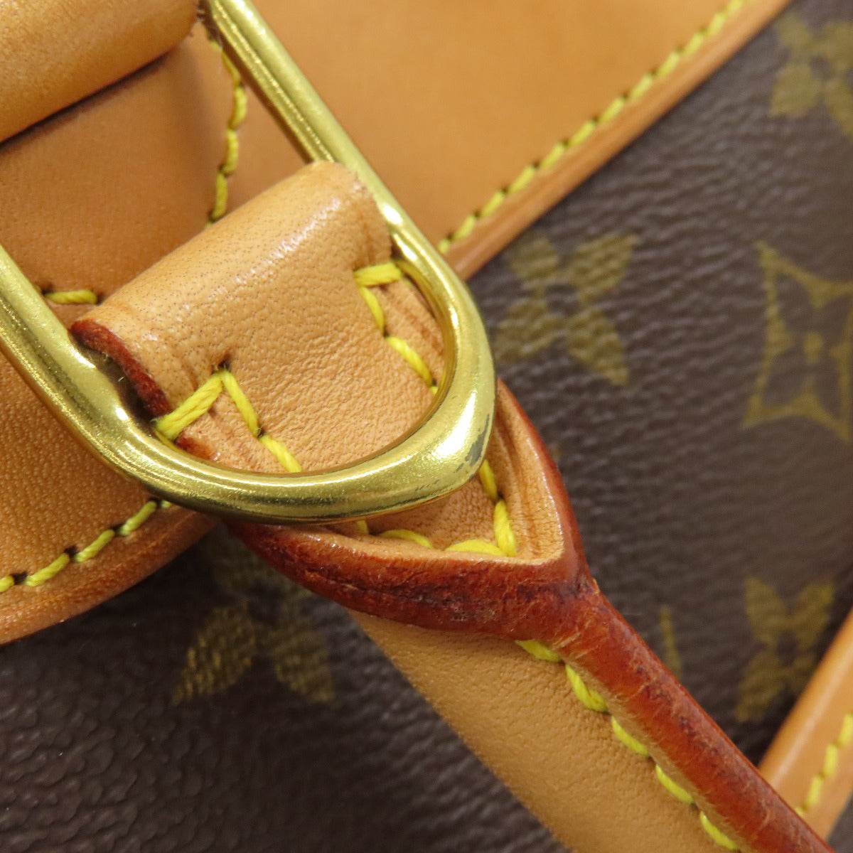 LOUIS VUITTON ルイヴィトン M47270 ドーヴィル ハンドバッグ モノグラムキャンバス レディース 中古