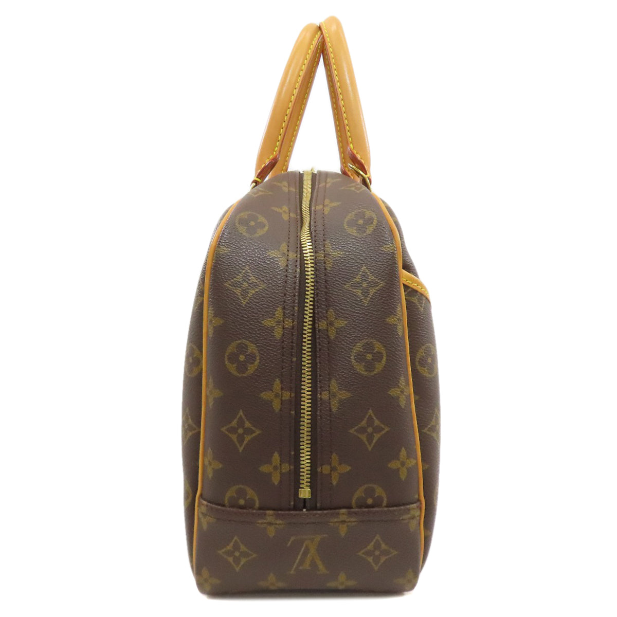 LOUIS VUITTON ルイヴィトン M47270 ドーヴィル ハンドバッグ モノグラムキャンバス レディース 中古
