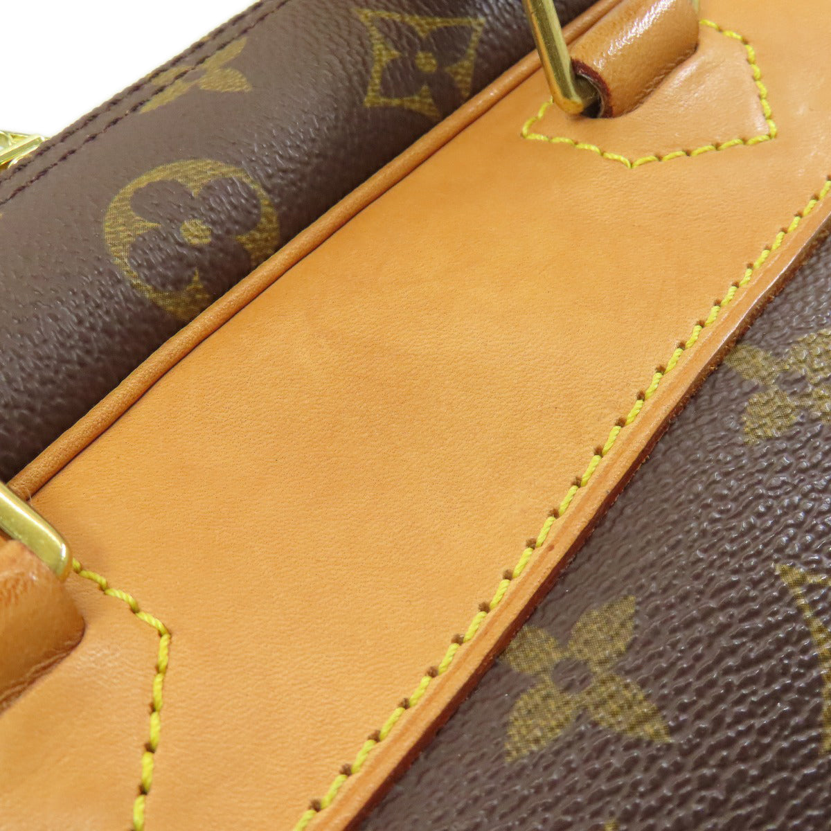 LOUIS VUITTON ルイヴィトン M47270 ドーヴィル ハンドバッグ モノグラムキャンバス レディース 中古