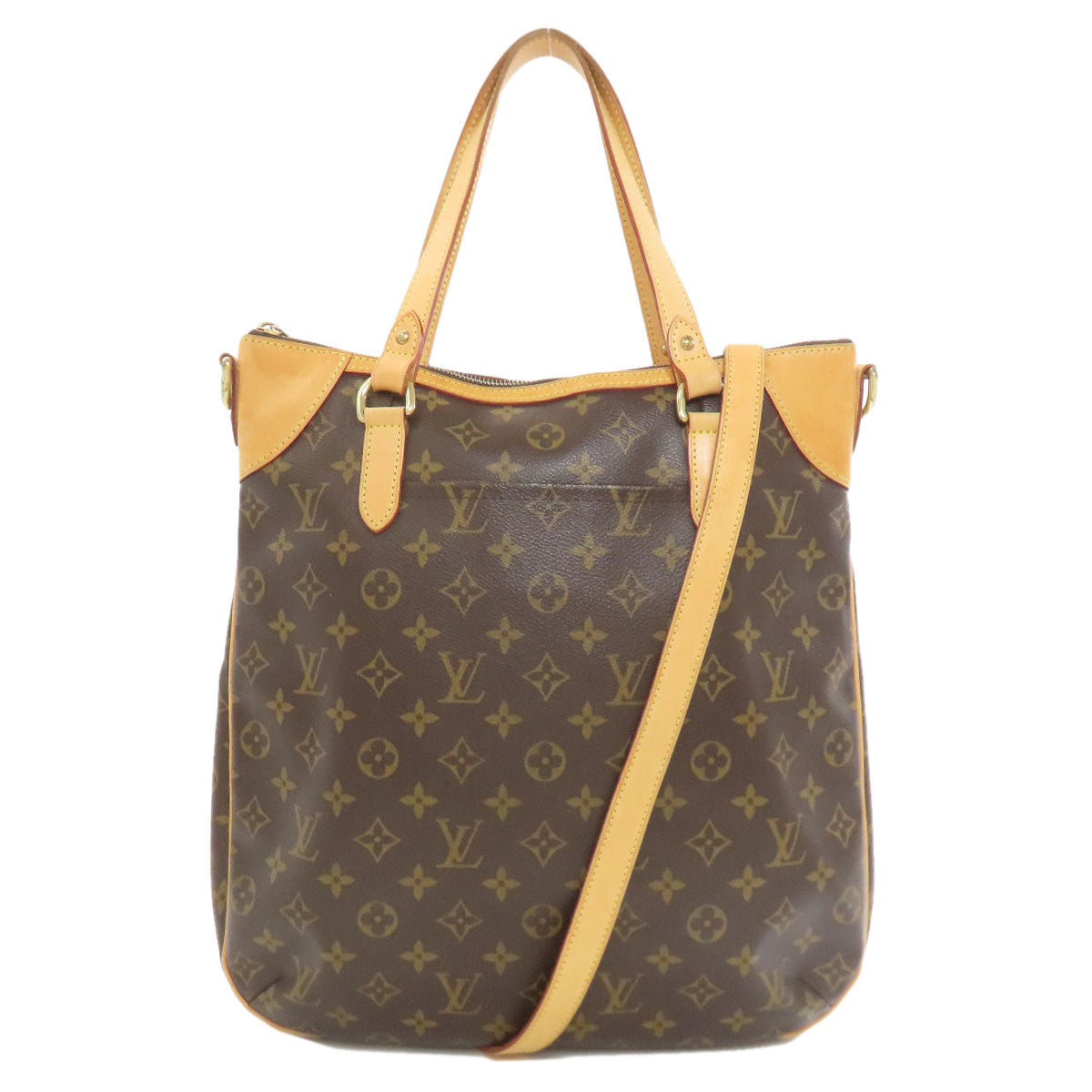 LOUIS VUITTON ルイヴィトン M56388 オデオンGM トートバッグ モノグラムキャンバス レディース 中古