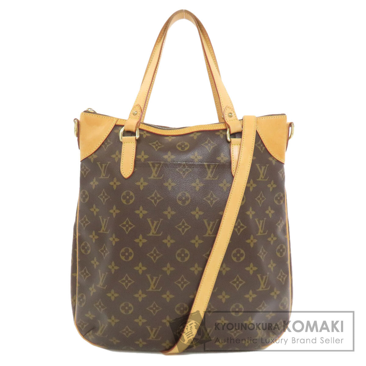 LOUIS VUITTON ルイヴィトン M56388 オデオンGM トートバッグ モノグラムキャンバス レディース 中古