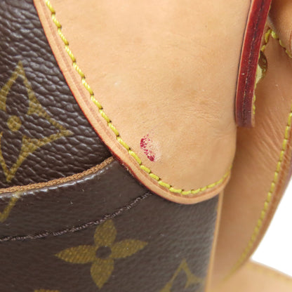 LOUIS VUITTON ルイヴィトン M56390 オデオンPM ショルダーバッグ モノグラムキャンバス レディース 中古
