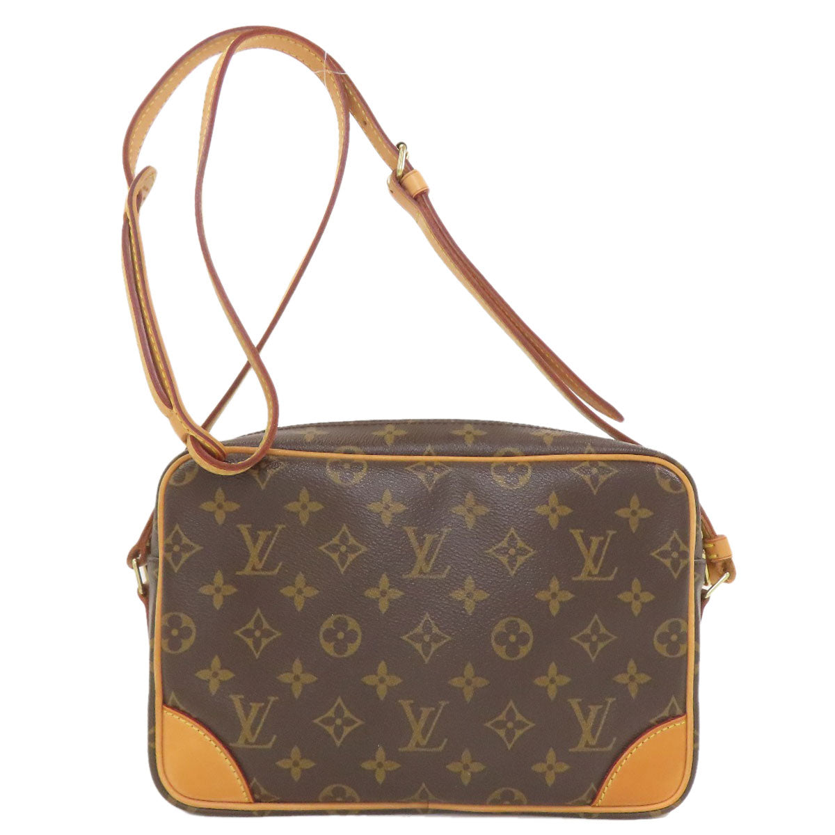 LOUIS VUITTON ルイヴィトン M51274 トロカデロ27 ショルダーバッグ モノグラムキャンバス レディース 中古