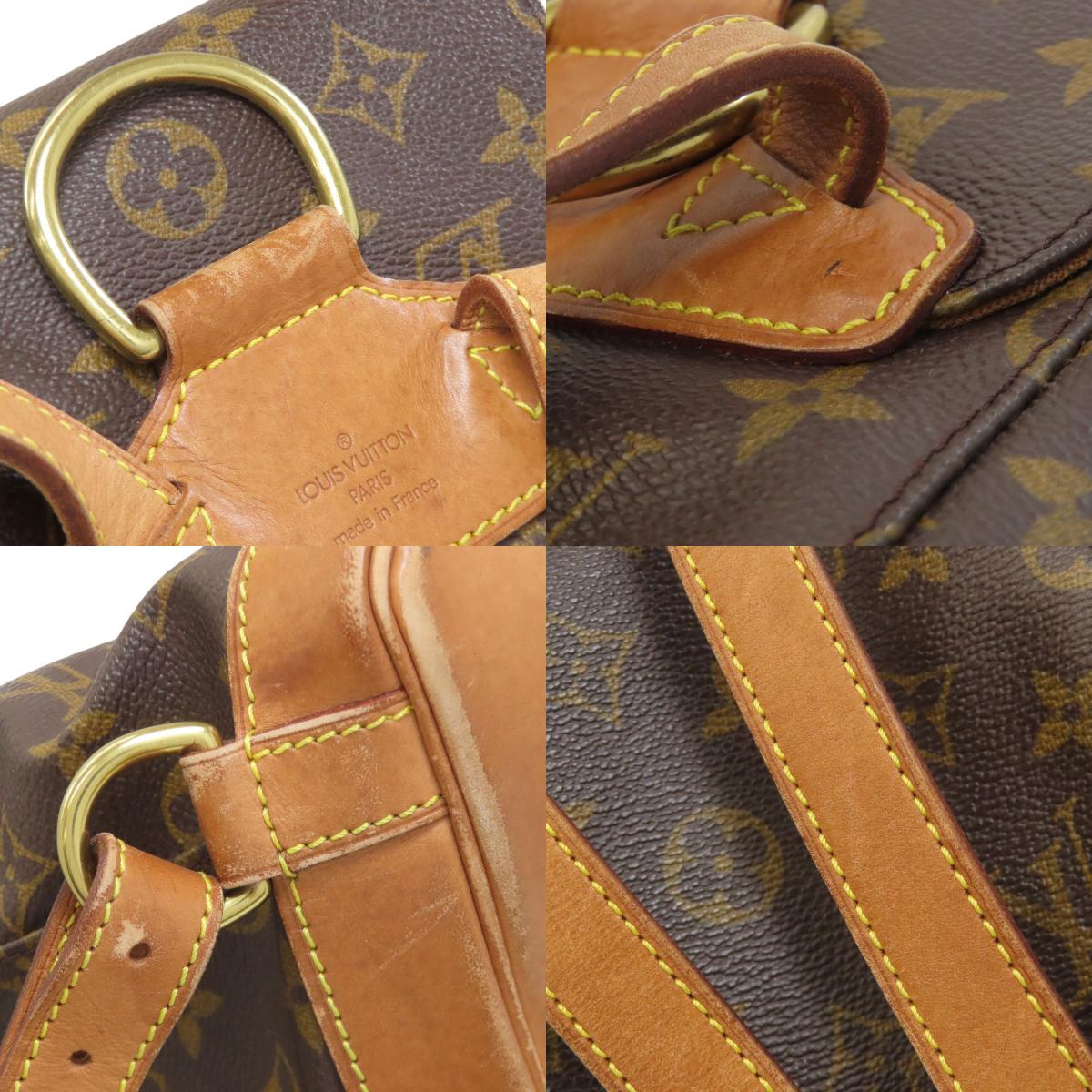LOUIS VUITTON ルイヴィトン M51136 モンスリMM リュック・デイパック モノグラムキャンバス レディース 中古