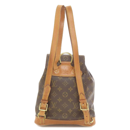 LOUIS VUITTON ルイヴィトン M51136 モンスリMM リュック・デイパック モノグラムキャンバス レディース 中古