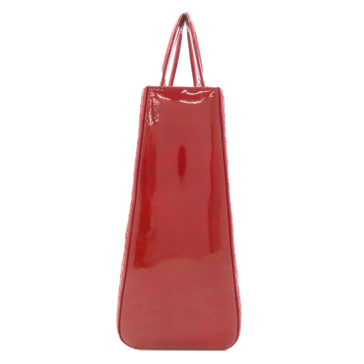 CHRISTIAN DIOR クリスチャンディオール レディディオール 2WAY ハンドバッグ エナメル レディース 中古
